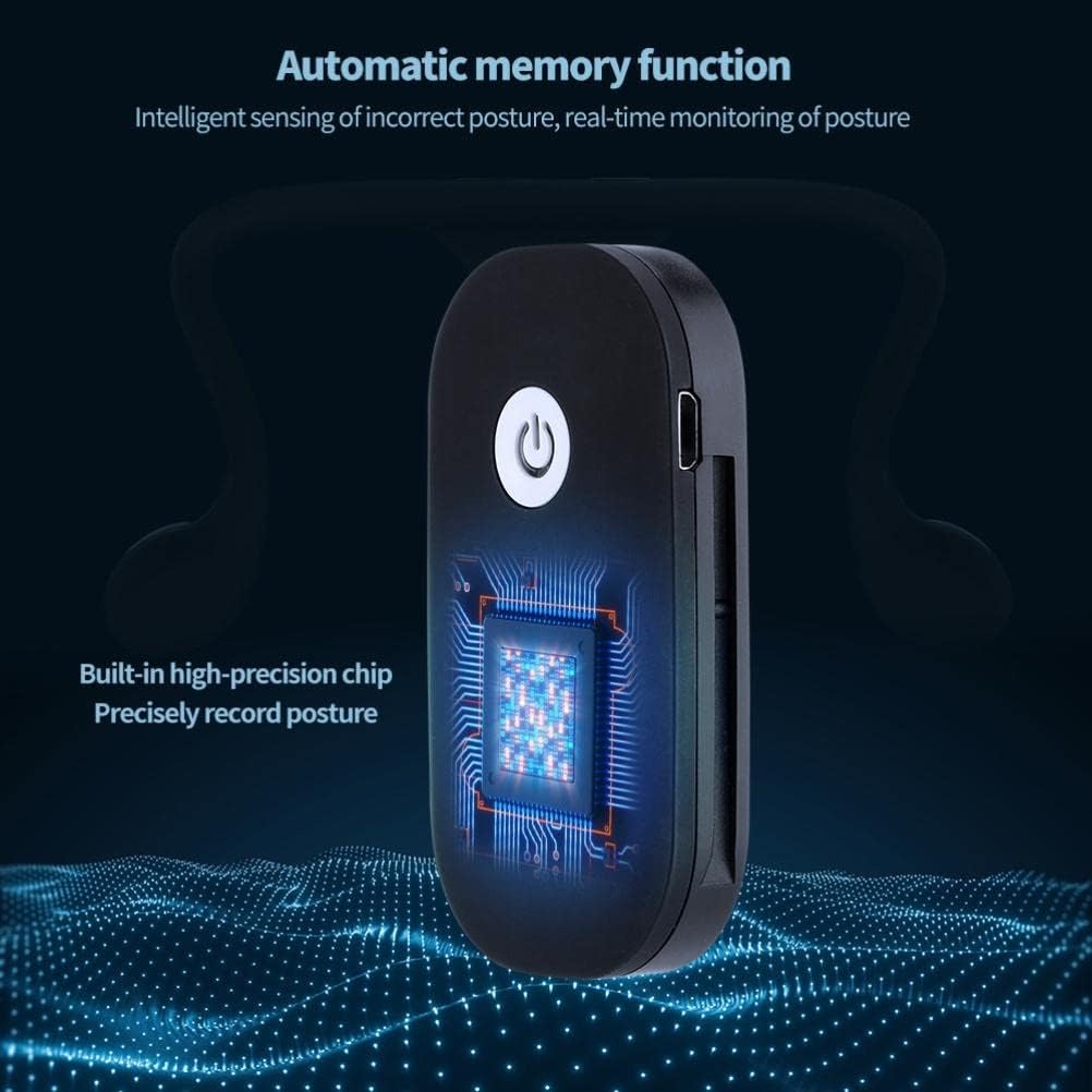 RiToEasysports Smart Halture Corrector, intelligenter Haltungskorrektor zur Überwachung der USB-Überwachung, USB wiederaufladbarer Haltungskorrektor für Erwachsene und – Bild 7