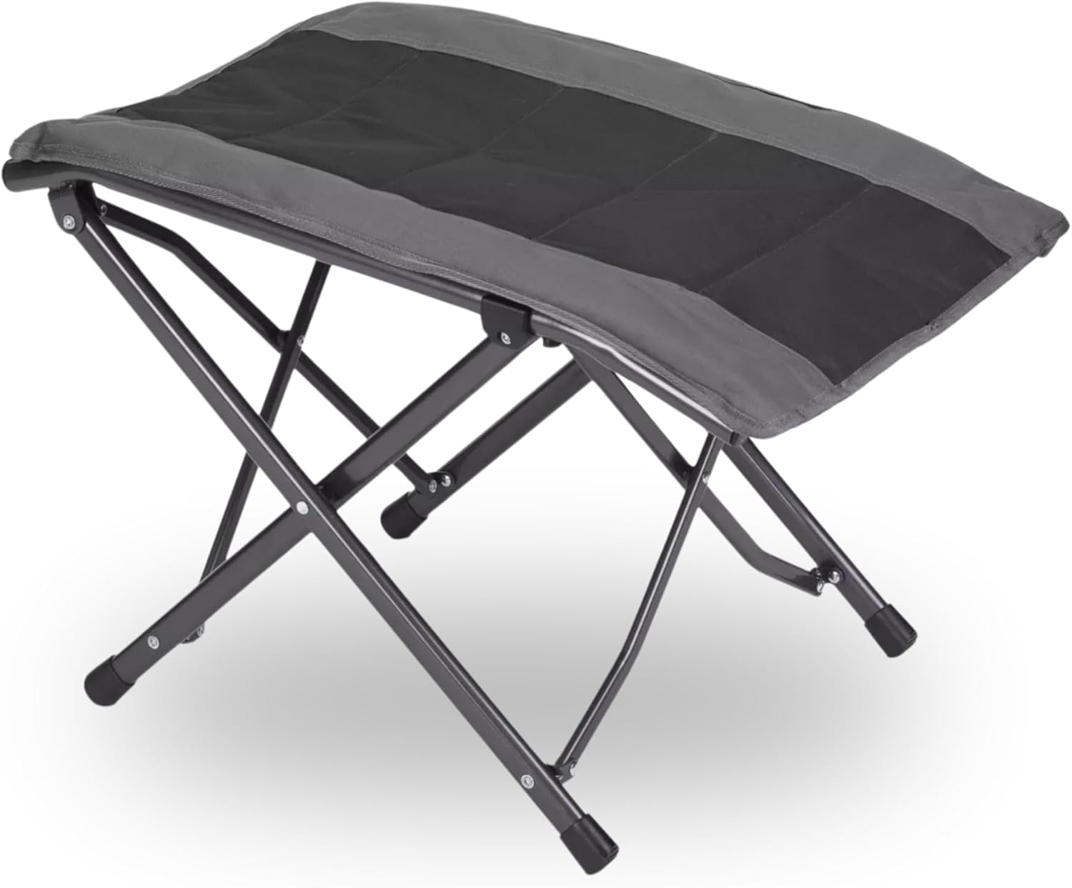 BERGER Siena klappbare Beinstütze, Klapphocker, Camping-Fußhocker, Outdoor-Belastbarkeit bis 120 kg, Campinghocker klappbar mit Tragetasche, Campingmöbel-Zubehör