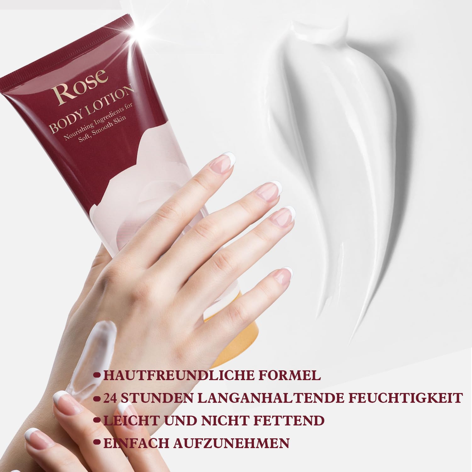 Spa Luxetique Spa-Geschenksets für Frauen, 6-teiliges Rosen-Badeset mit Becher, Geburtstagsbox, Geschenke für Sie – Bild 7