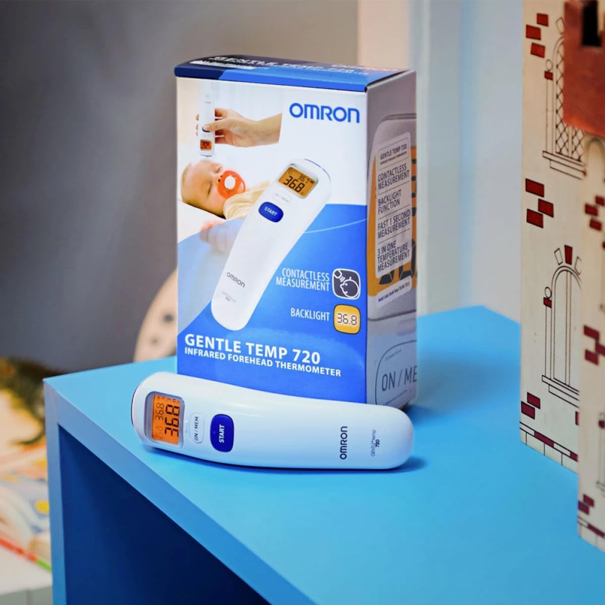 Omron Gentle Temp 720 Kontaktloses Thermometer – Bild 8