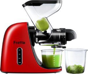 Fretta Slow Juicer Entsafter Gemüs...