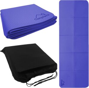 CampTeck Unisex faltbare Yogamatte,...