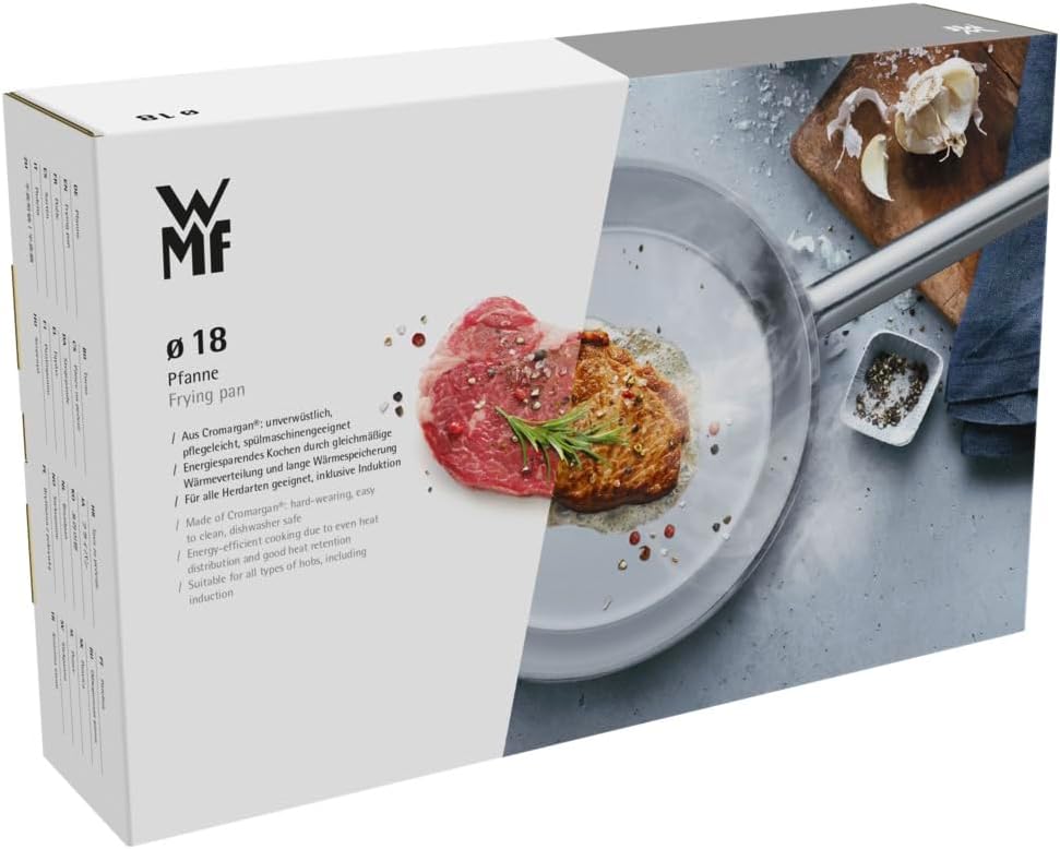 WMF Mini-Bratpfanne beschichtet klein 18 cm, Cromargan Edelstahl poliert, Induktion, stapelbar, ideal für kleine Portionen oder Single-Haushalte – Bild 7