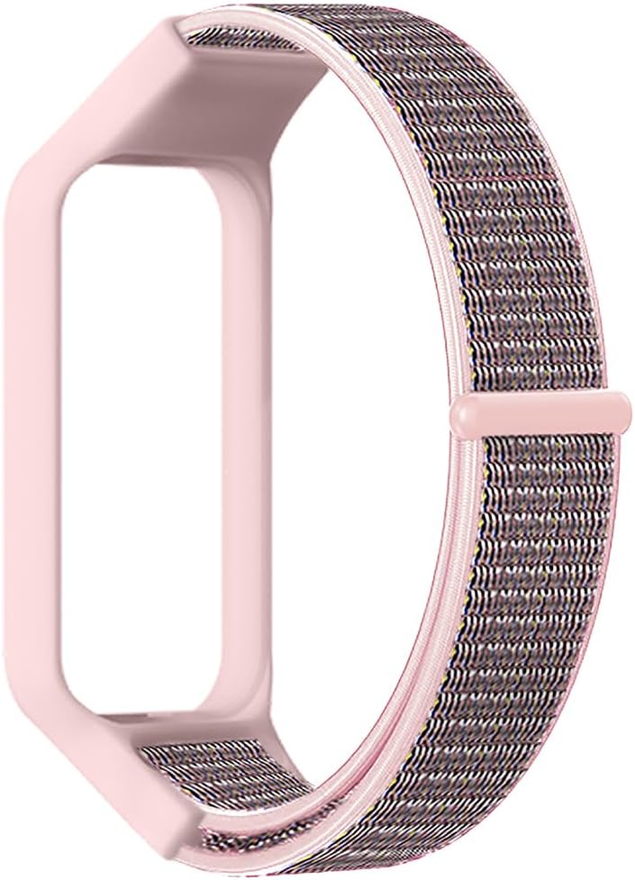 FYISWHO Atmungsaktives Sportarmband für Xiaomi Smart Band 8 Active, Nylon-Armbänder, Uhrenarmband, Ersatzarmband für Redmi Smart Band 2 – Bild 3