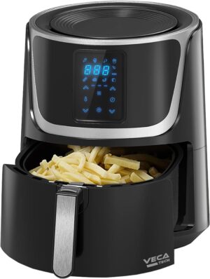 Heißluftfritteuse XXL 5,5 L mit di...