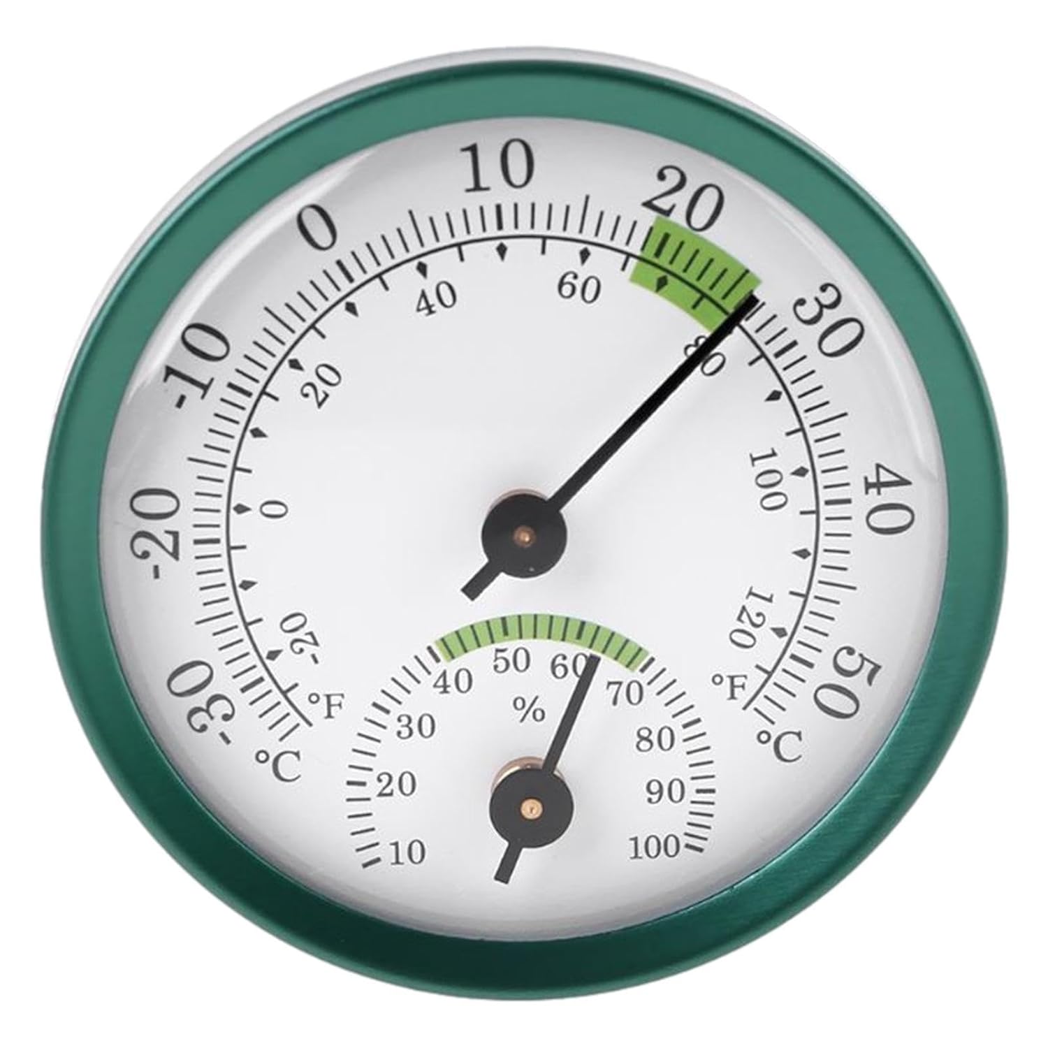 Außen-Terrassenthermometer – Luftfeuchtigkeits-Hydrometer für Zuhause, Doppel-Hand-Hygrometer, kabelloses Wandthermometer, Schimmeltest-Set, Innen-Humidor-Feuchtigkeitsmonitor – Bild 9