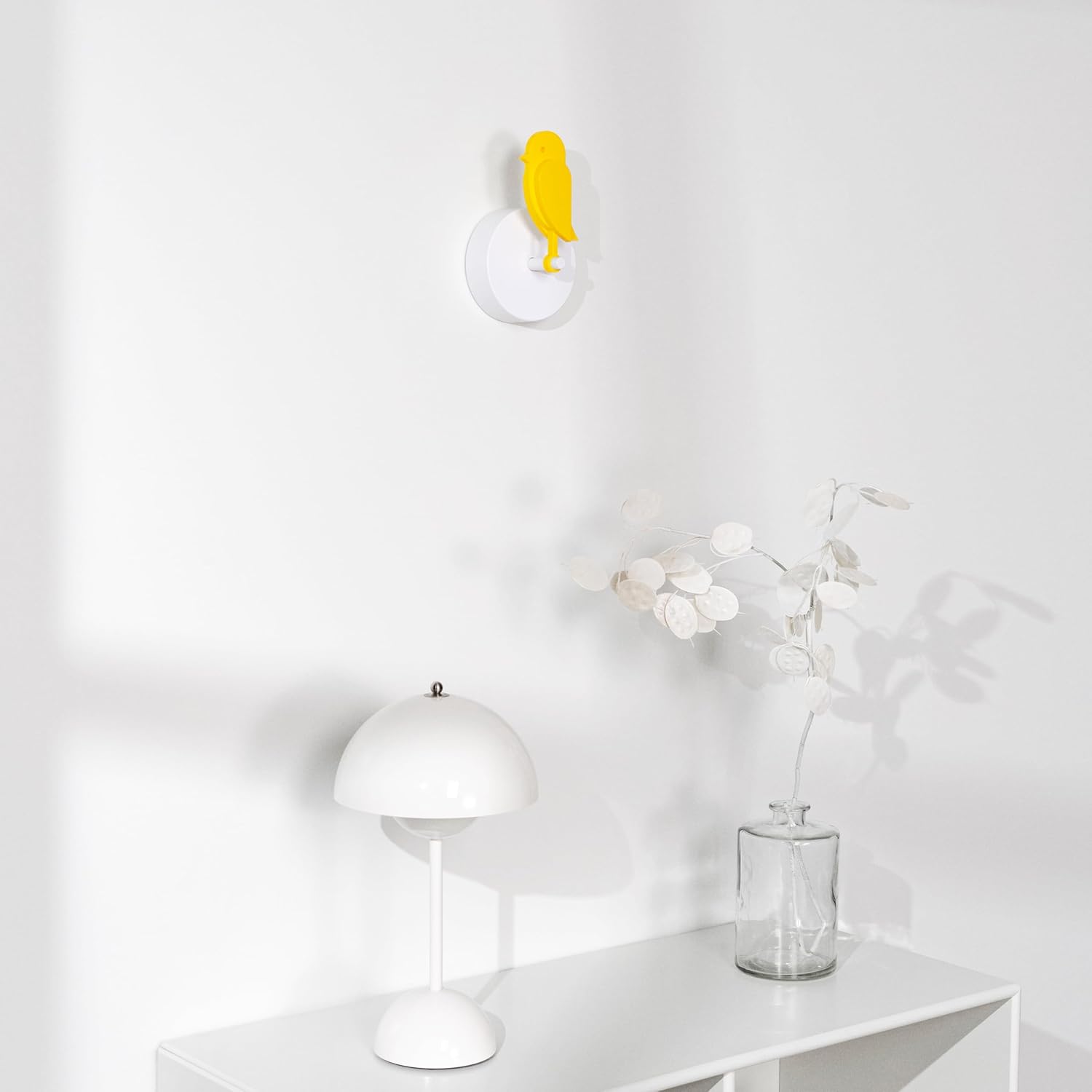 Birdie 2.0 – Design-CO2-Messgerät für den Innenbereich – Luftqualitätsmonitor für Zuhause & Büro – Fördert die Gesundheit – Modernes Wohnaccessoire – Saubere Luft reduziert Risiken (Gelb) – Bild 4