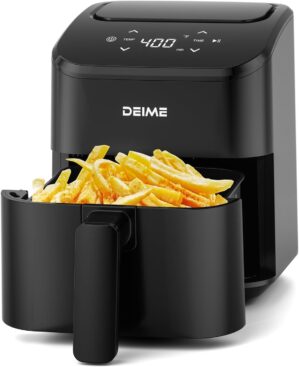 DEIME Heißluftfritteuse, 2,5 l, kl...
