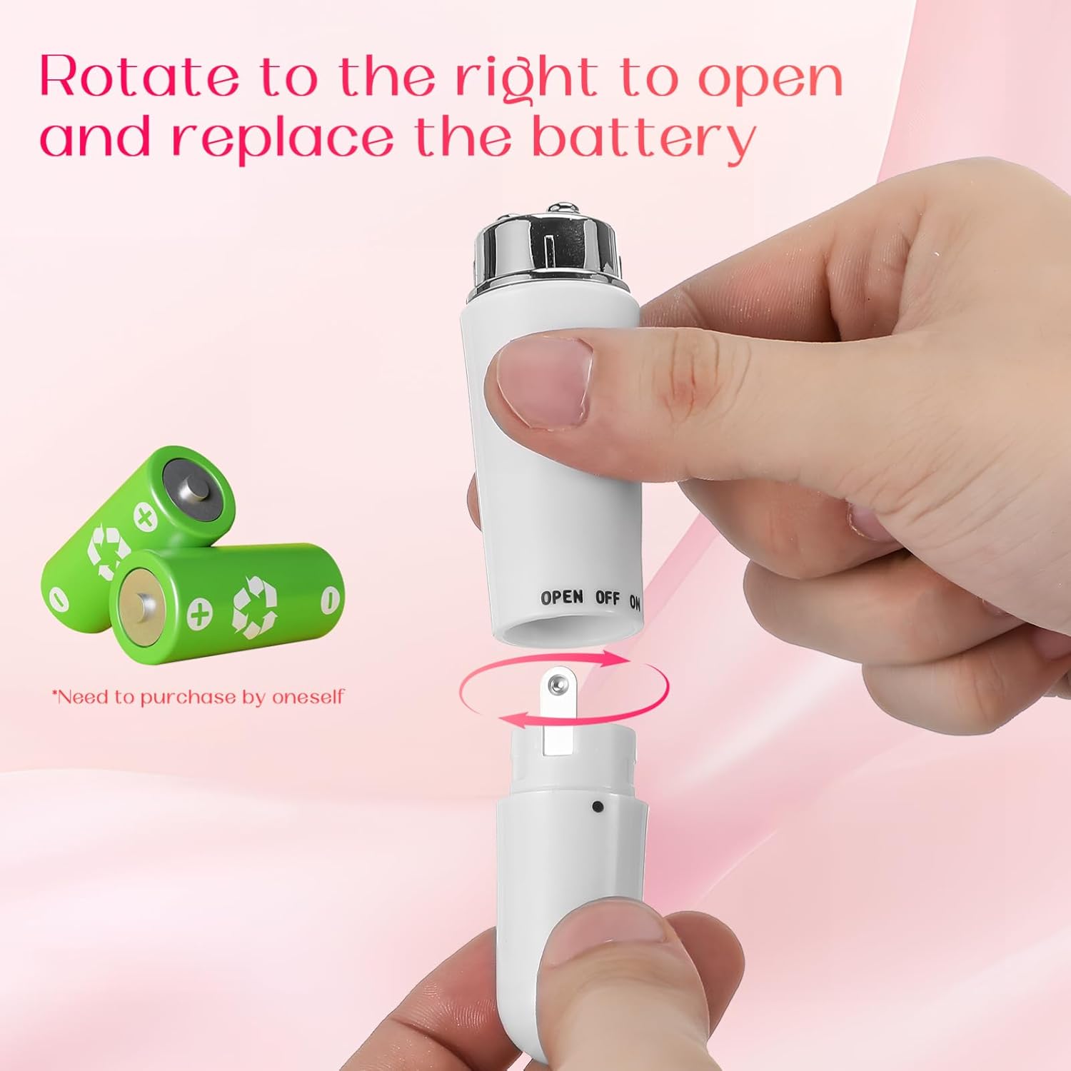Ciieeo 4-in-1 elektrisches Gesichtsmassagegerät, Akupressur-Massagegerät, Mini-elektrische Akupressur zur Schmerzlinderung der Muskeln (weiß) – Bild 8