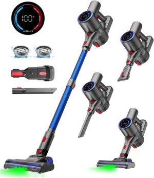 VersLife Z8 Akku-Staubsauger, 500 W...