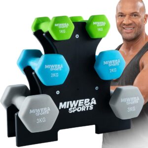 Miweba Sports Hantelset Neopren  ...