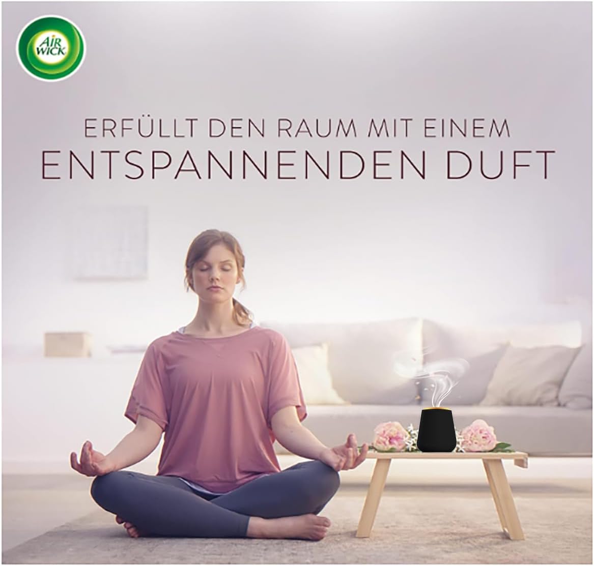 Air Wick Aromaöl – Starter-Set – Diffusor für ätherische Öle – entspannender Lavendel-Raumduft – 2 x 20 ml Nachfüller + Gerät – Bild 7