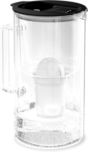 Wessper Wasserfilterkanne mit LED-A...
