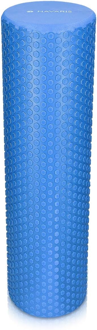 Navaris Pilates Roller Faszienrolle 90 cm lang – Pilates Roller Faszien Yoga Roller – Schaumstoffrolle für Rückenfitness – Massagerolle Verschiedene Farben – Bild 5
