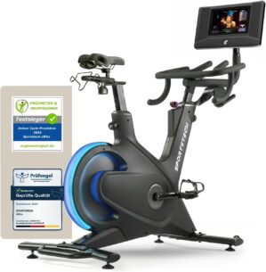 Sportstech Heimtrainer + 10,1″...