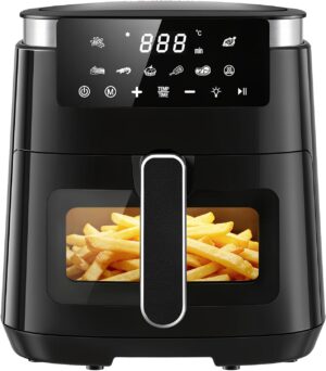 LLIVEKIT 5,5 l Heißluftfritteuse f...
