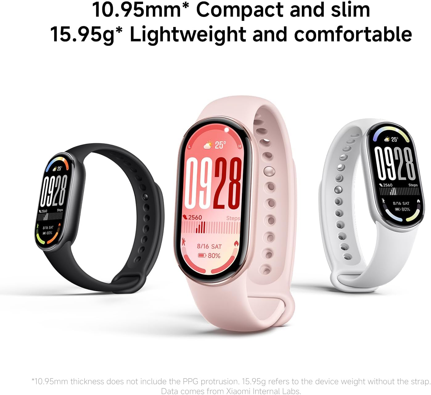 Xiaomi Smart Band 10 Fitness-Tracker, Smartwatch, 1,72" AMOLED Display, 21 Tage Akku, 5ATM wasserdicht, Herzfrequenz- & Schlaftracking, 150+ Sportmodi, Schnellverschluss – Bild 5