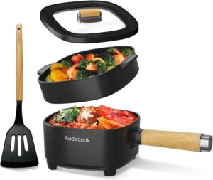 Audecook Elektrischer Hot Pot mit D...