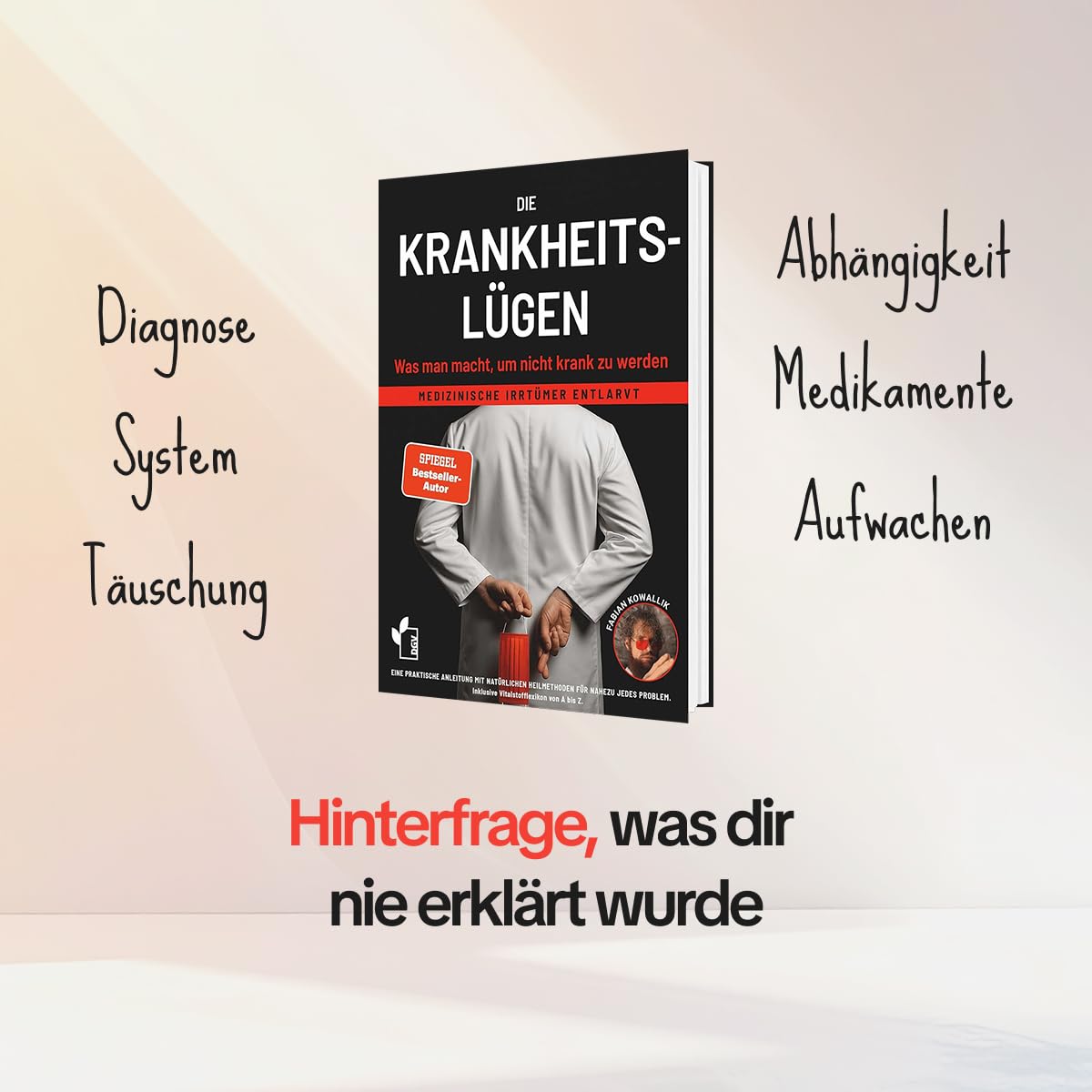 Gesundheits-Set: Die Ernährungslügen + Die Krankheitslügen + Das originale Gottesnahrung-Kochbuch + 1 exklusives Stickerset – Bild 4