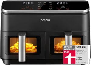COSORI Heißluftfritteuse mit 2 Kam...