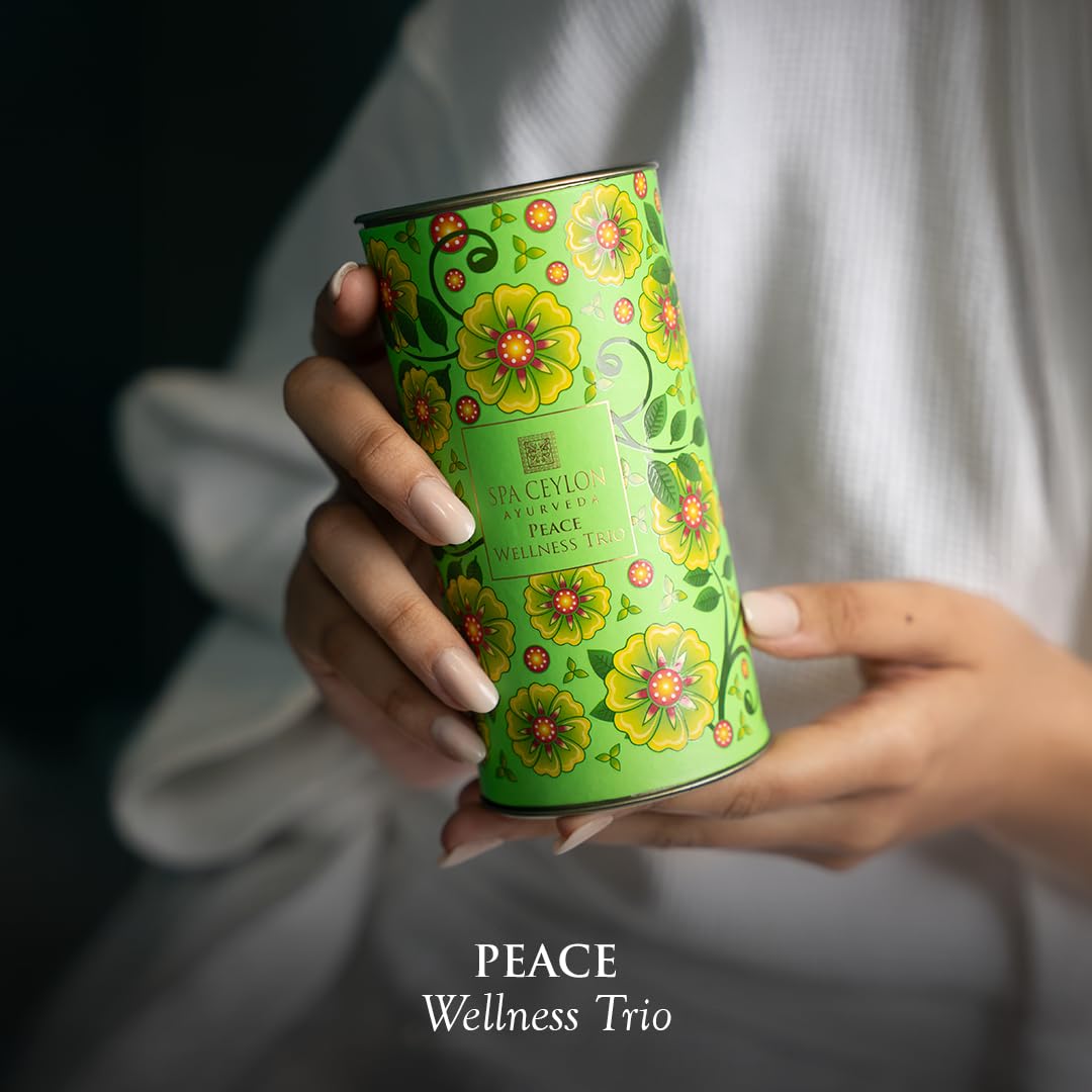 SPA CEYLON – Peace Wellness Trio-Set mit Duschgel, Körpercreme und Balsam, Aromatherapie-Geschenkset für inneren Frieden und Pflege, vegan und auf natürlicher Basis – Bild 7