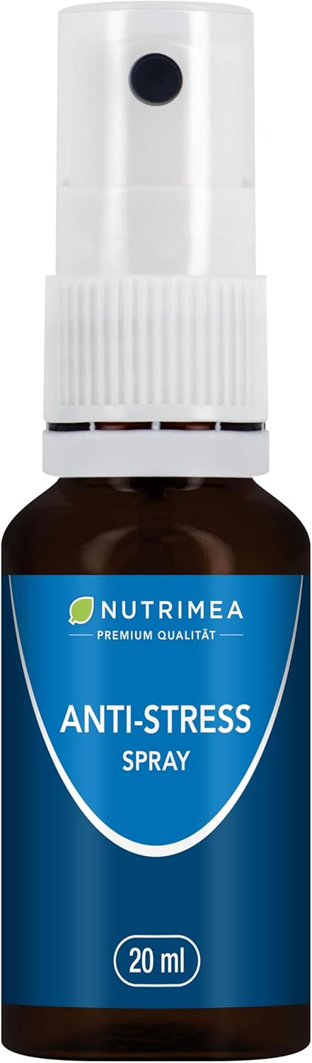 Nutrimea Anti-Stress-Spray mit Soforteffekt – Gegen innere Unruhe und Anspannung – Mit Mohn + Melisse für die Nerven, 20 ml Nutrimea – Rote-Frucht-Geschmack – Bild 2