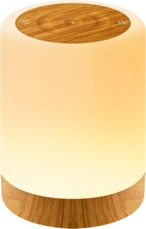 Auxmir Nachtlicht Nachttischlampe T...