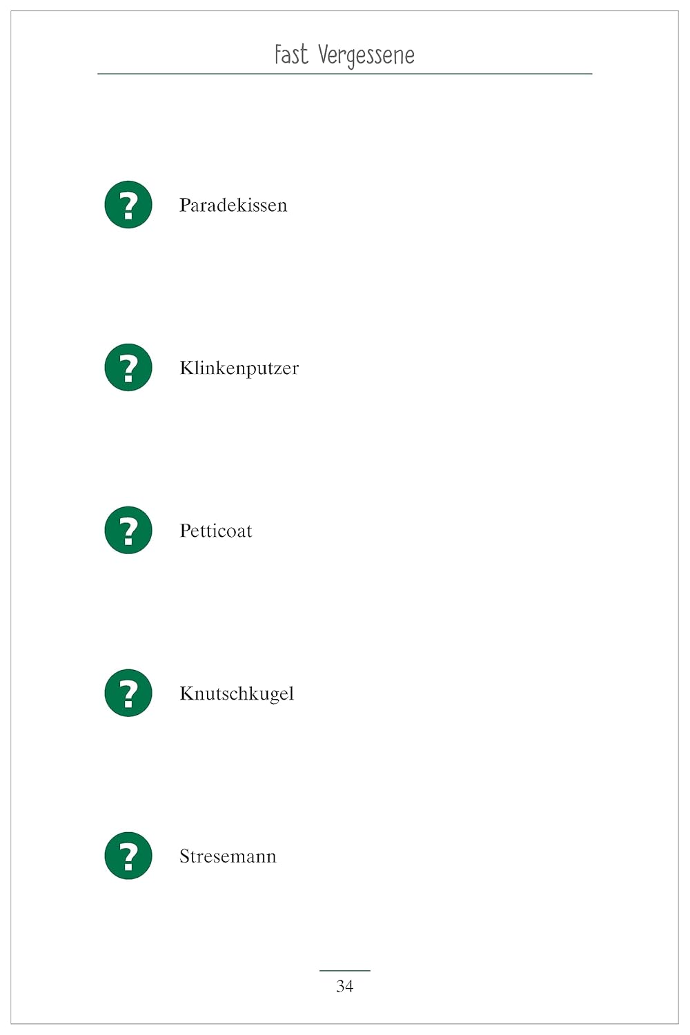 Demenz Beschäftigung. Das Quiz - Gedächtnistraining für Senioren. Fast vergessene Begriffe, Berufe, Gegenstände. Beschäftigung und Aktivierung mit ... für Senioren - auch mit Demenz, Band 3) – Bild 7