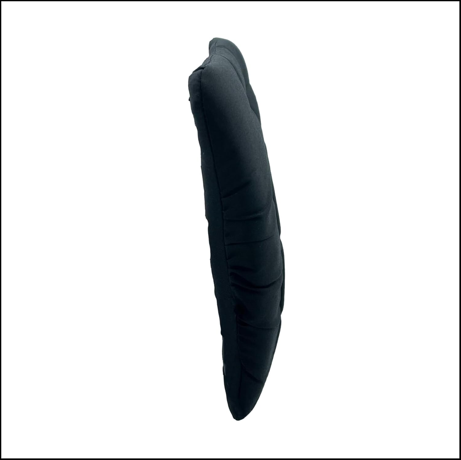 Sitwell Ergonomisches Rückenkissen, Rückenstütze, Lendenkissen mit universeller Befestigung, für fast alle Sitze geeignet, Stoff, Maße 30,5 x 26,5 x 3,5 cm – Bild 3