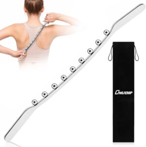 2-in-1 Faszienstab Edelstahl Gua Sh...