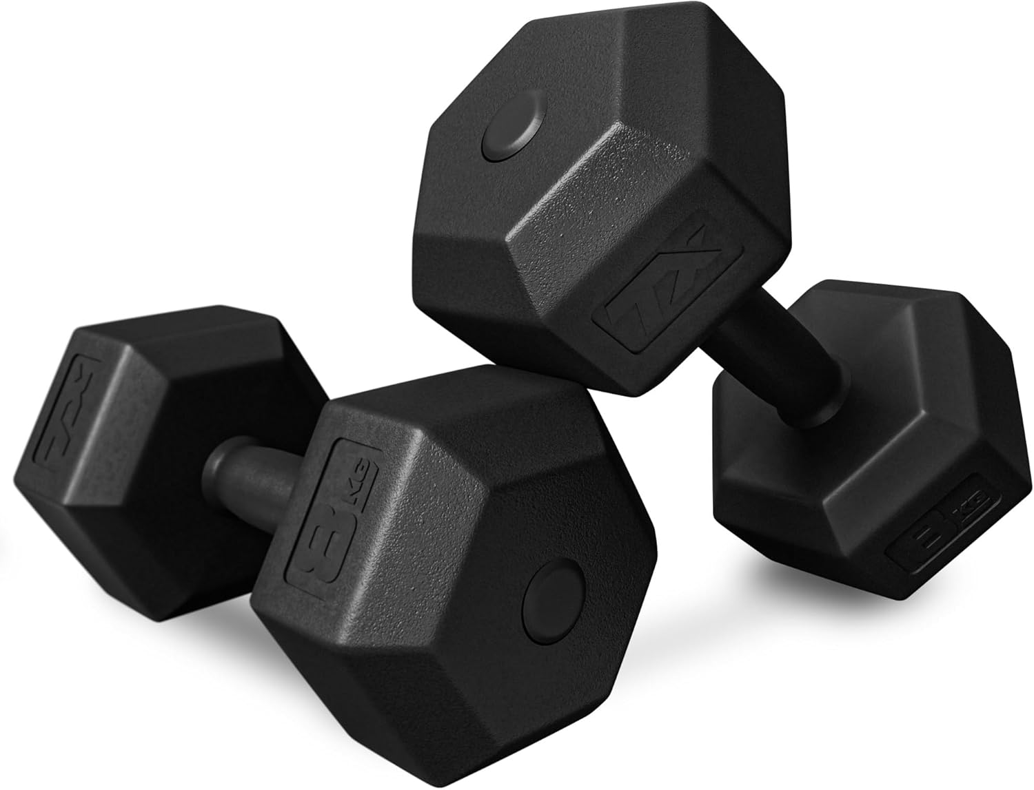 TREX SPORT Hantel-Set | Hanteln 2er Set 2 kg - 20 kg | Hanteln Damen & Herren Set Hantelset – Bild 7