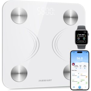 INSMART Digitale Personenwaage mit ...