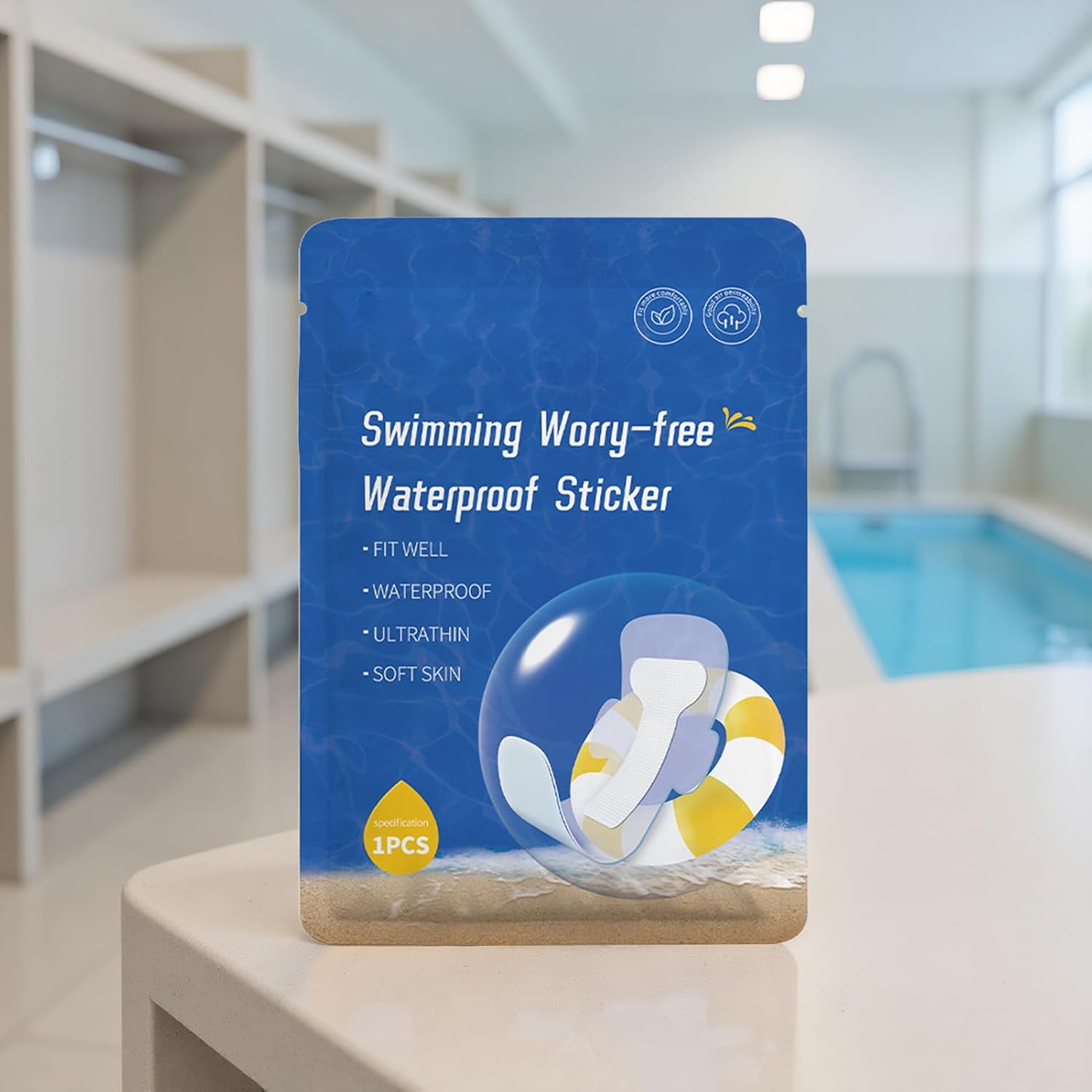 Wasserdichte Damenbinden zum Schwimmen – Hygieneprodukte für Wasserkreisläufe, Menstruationsschutz für Badebekleidung, Intimbereiche, Reisen, Outdoor-Aktivitäten – Bild 9