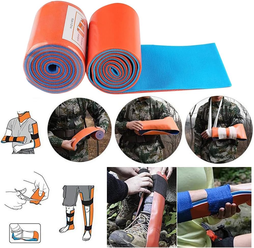 46-teiliges Erste-Hilfe-Set für den Außenbereich, Erste-Hilfe-Trauma-Set, militärische Notfall-Trauma-Überlebensausrüstung, medizinische taktische Tasche für Outdoor-Camping, Auto, Zuhause – Bild 6