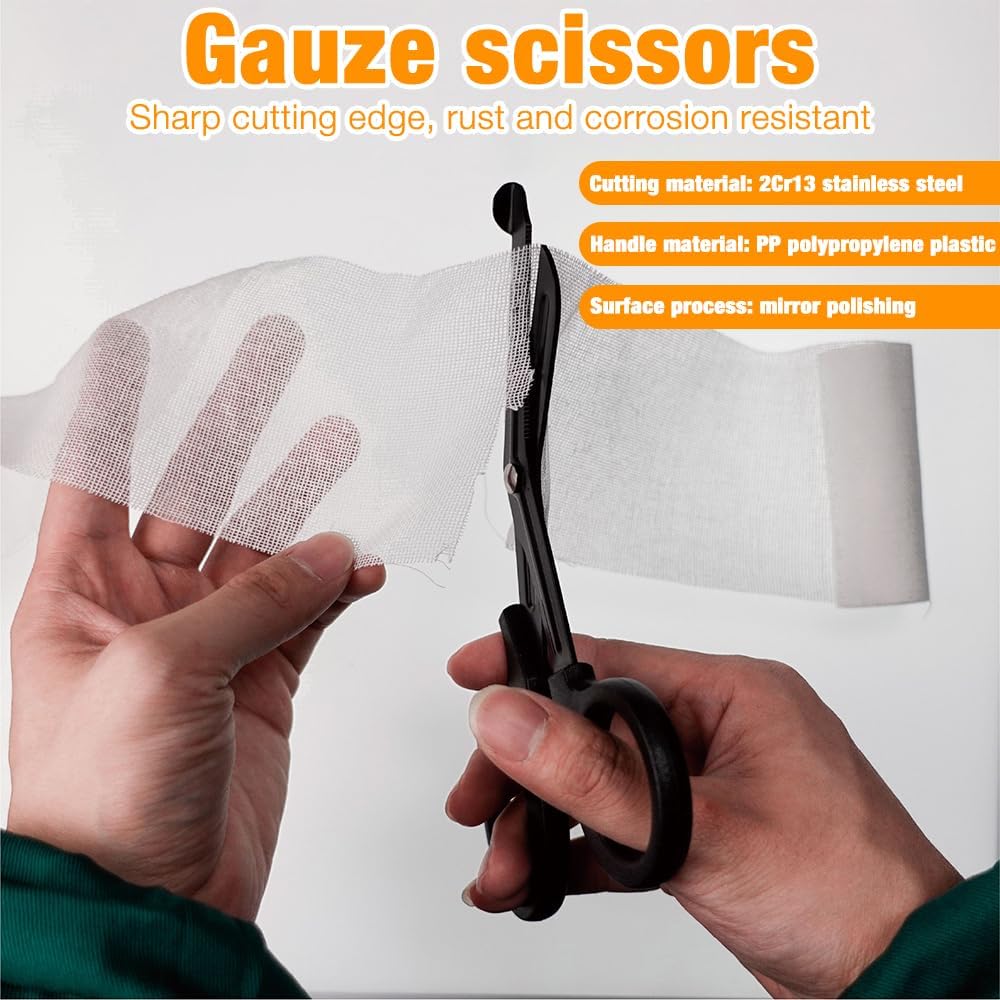 Mineup Bandage Tourniquet Set, Taktische Tourniquets, Militär Tourniquet und Schere Tournique Holster, Einhand-Erste-Hilfe-Set, Taktische Tourniquet für Outdoor-Sport, Camping, Wandern – Bild 6