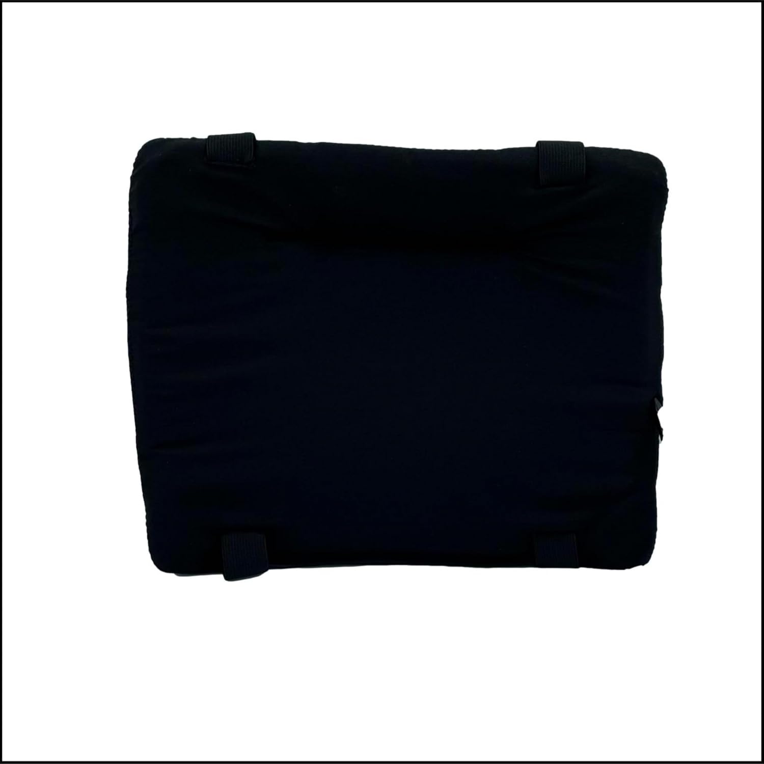 Sitwell Ergonomisches Rückenkissen, Rückenstütze, Lendenkissen mit universeller Befestigung, für fast alle Sitze geeignet, Stoff, Maße 30,5 x 26,5 x 3,5 cm – Bild 5