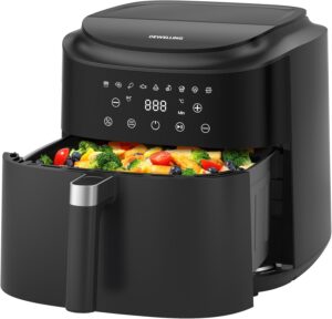 XXL Heißluftfritteuse 9L – 2350W...