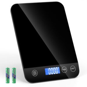 Digitale Küchenwaage, 15 kg, hochp...