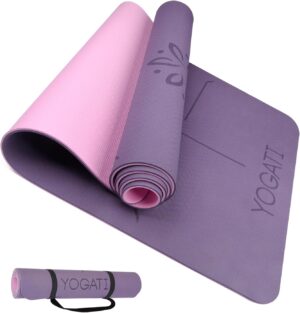 YOGATI Yogamatte, rutschfest, schad...