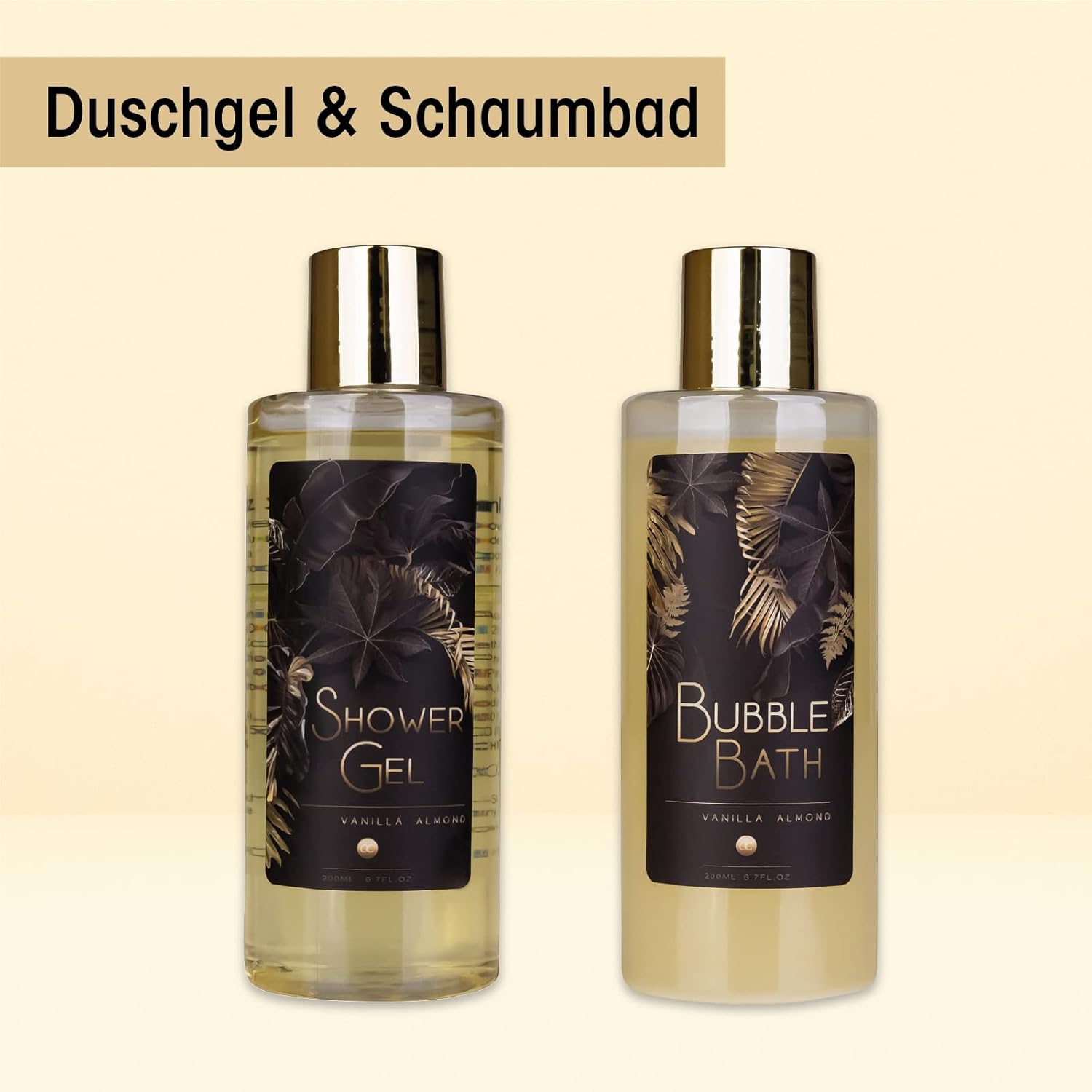 Accentra Luxus-Badeset für Damen, Geschenkset in Glitzerpumpe, 200 ml Duschgel, 200 ml Schaumbad, 200 g Badesalz, 90 ml Körperpeeling, 3 x 15 g Badebomben, Geburtstags- und Muttertagsgeschenk – Bild 5