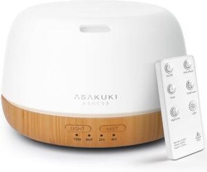 ASAKUKI Aromadiffusor, 300 ml Ultra...