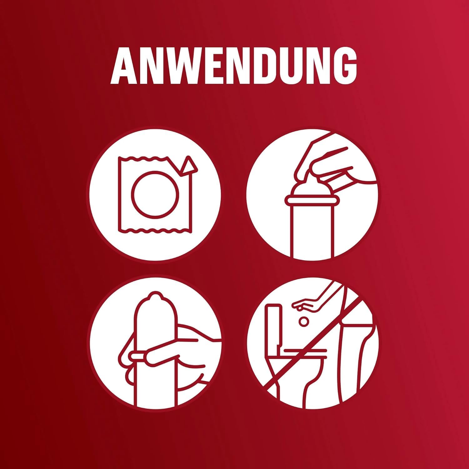 Durex Real Feel Classic Kondome. Perfekte Passform & einfaches Abrollen, dünn, geschmiert, transparent, angenehmer Geruch, 40 Stück (1 x 40 Stück) – Bild 7