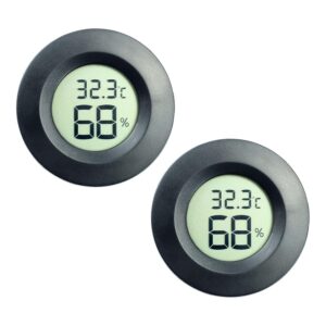 2er-Pack Innenthermometer, digitale...