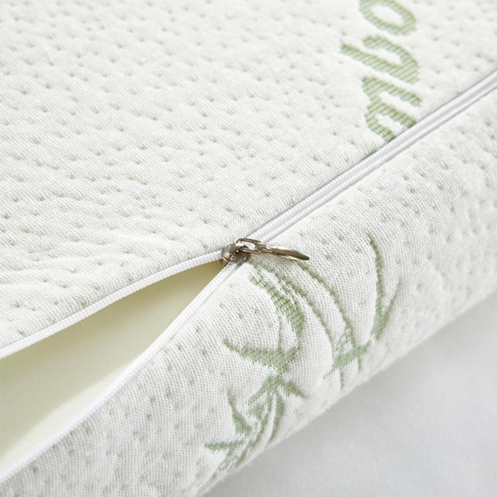Orthopädisches Nackenstützkissen aus Memory-Schaum – ergonomisches Kissen für Seiten- und Rückenschläfer – atmungsaktives Kissen mit waschbarem Bezug – Bild 8