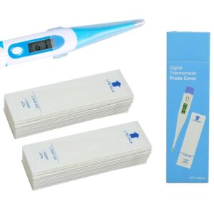 100 Stück Fieberthermometer-Schutz...