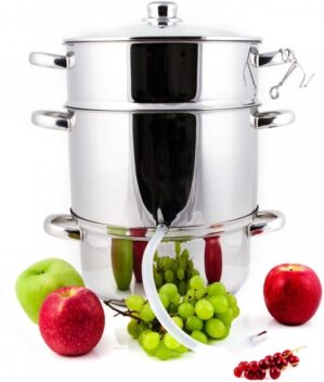 Grafner 8,5 Liter Dampfentsafter au...