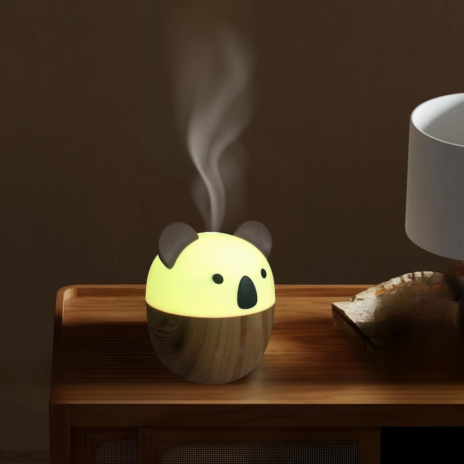 Zen'Arôme Woofie Diffusor für ätherische Öle, Ultraschall-Aromatherapie-Diffusor für kaltes Wasser, elektrischer USB-2-Diffusionsmodus, automatische Abschaltung, LED-Beleuchtung, leise und kompakt – Bild 8