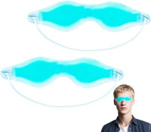 ColdCool Gel-Augenmaske, 2er-Pack k...