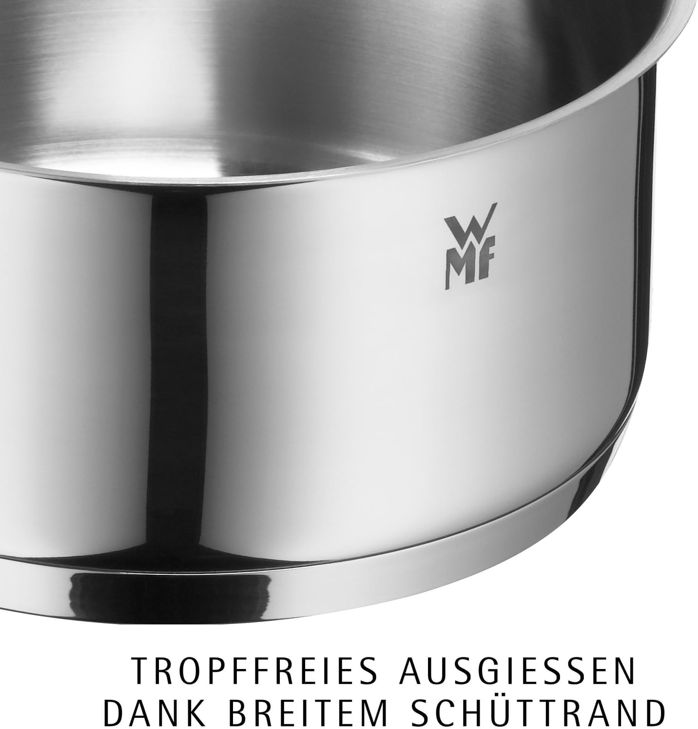 WMF Diadem Plus 5-teiliges Induktions-Kochtopf-Set mit Glasdeckel, Cromargan-Edelstahl poliert, Induktions-Topf-Set, unbeschichtet – Bild 4
