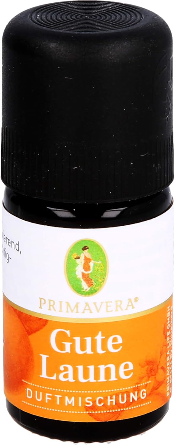 PRIMAVERA Gute-Laune-Duftmischung 5 ml – Orange, Limette und Zitrone – Aromaöl, Duftöl, ätherisches Öl, Aromatherapie – motivierend – vegan – Bild 4